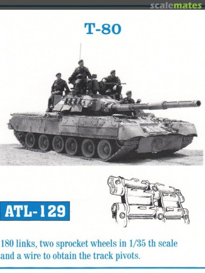 Boxart T-80 ATL-129 Friulmodel