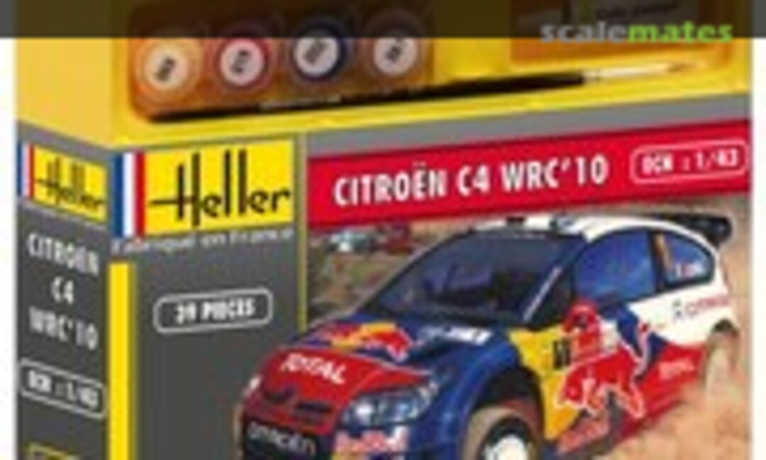 1:43 Citroën C4 WRC'10 (Heller 50117)