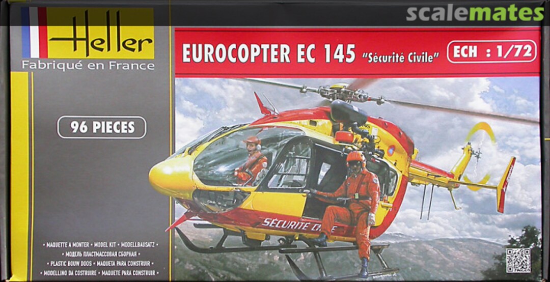 Boxart Eurocopter EC 145 "Sécurité Civile" 80375 Heller