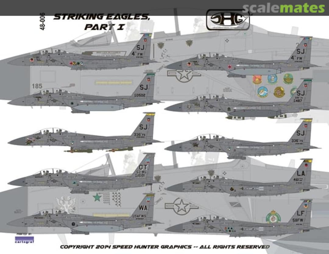 Boxart Striking Eagles 48-006 Speed Hunter Graphics