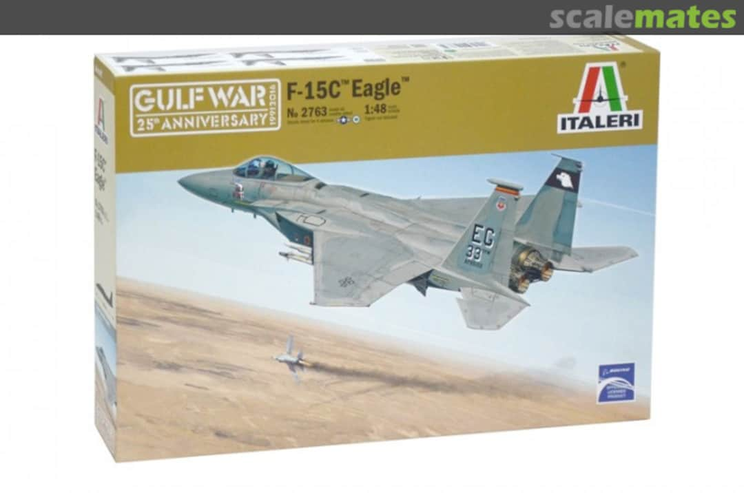 Boxart F-15C ''Eagle'' 2763 Italeri