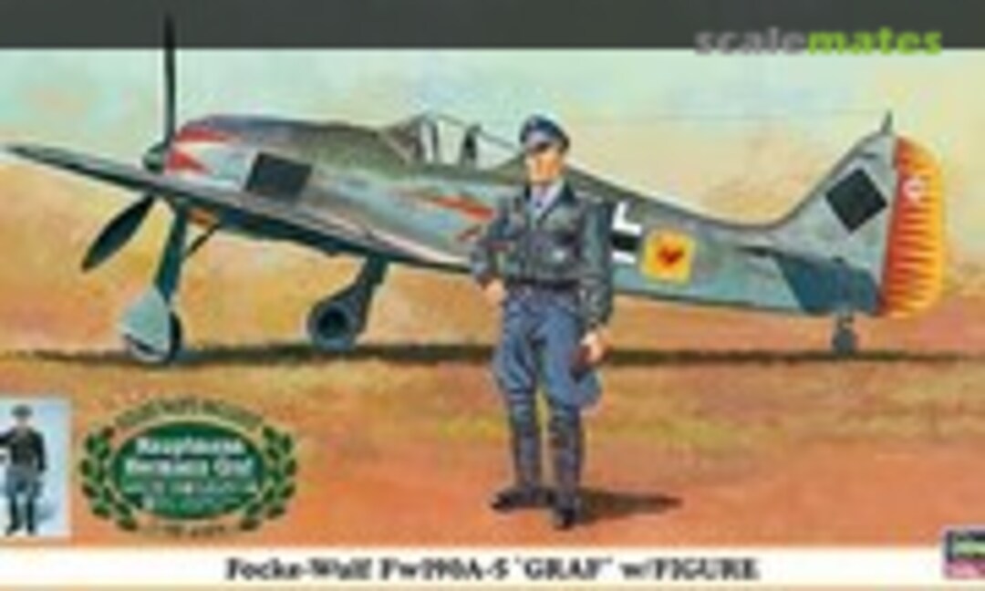 1:48 Focke-Wulf Fw190A-5 'Graf' w/Figure (Hasegawa 09893)