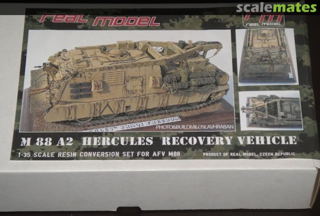 Boxart M88A2 Hercules Recovery Vehicle RM35070 Real Model