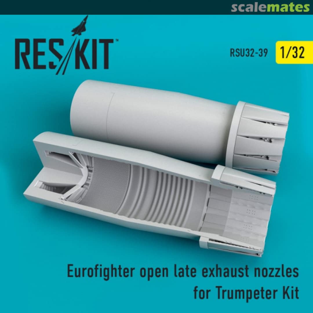 Boxart Eurofighter Typhoon - exhaust nozzles (open, late type) RSU32-0039 ResKit