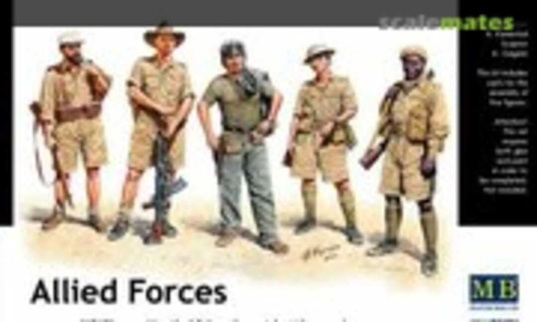 1:35 Allied Forces (Master Box MB3594)