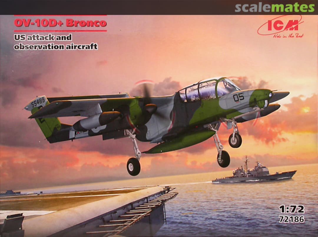 Boxart OV-10D+ Bronco 72186 ICM