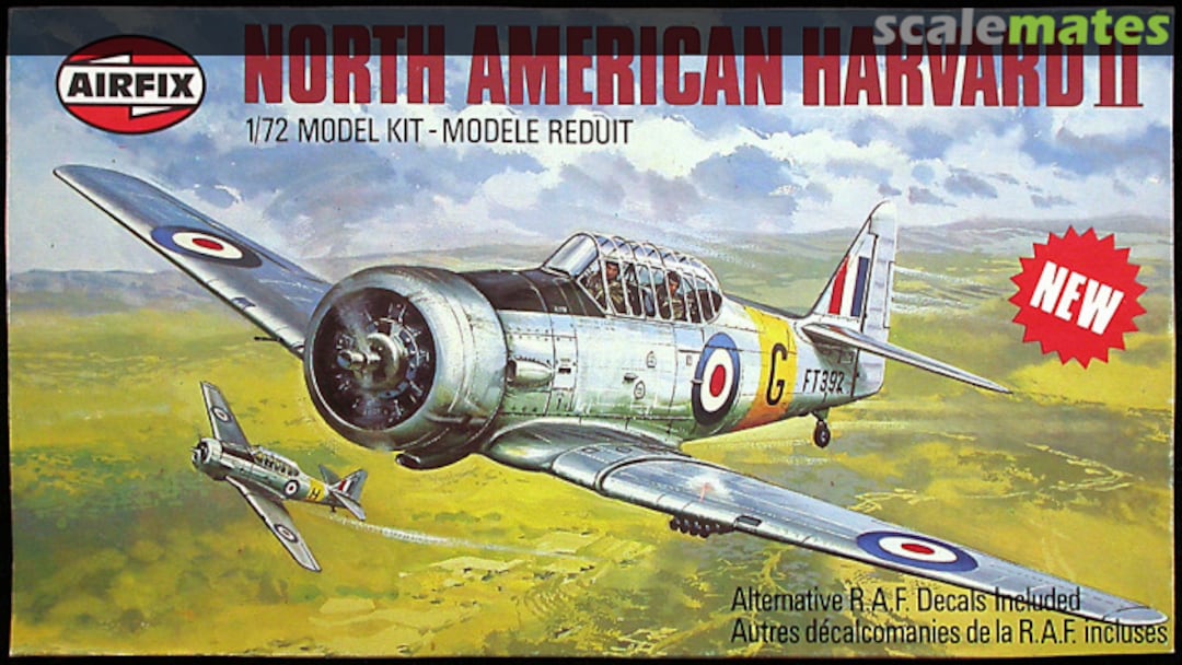 Boxart North American Harvard II 02057-2 Airfix