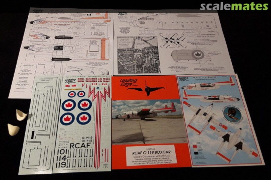 Boxart Fairchild C-119 Flying Boxcar: RCAF 119.1.72 Leading Edge