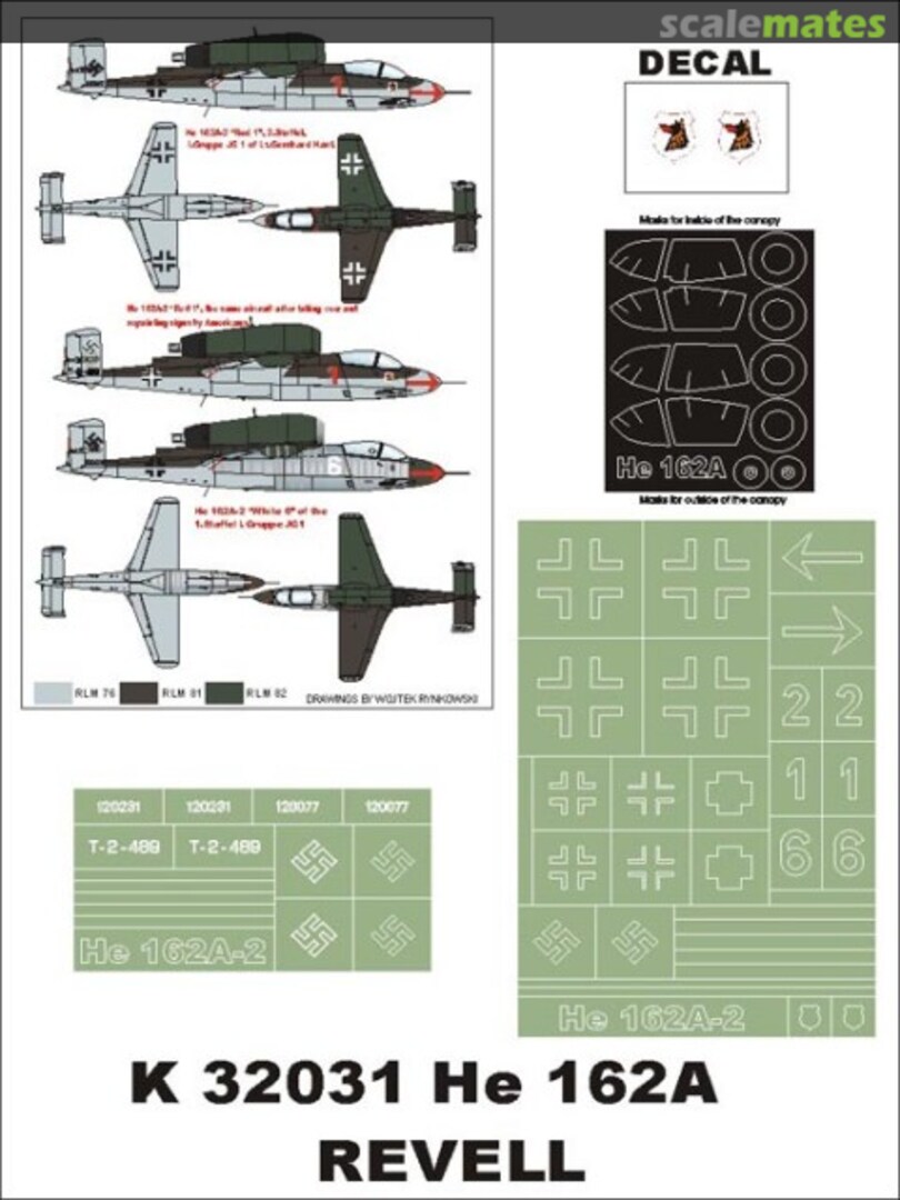 Boxart Heinkel He 162A-2 K32031 Montex