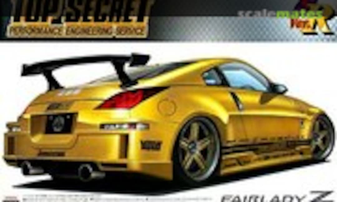 1:24 Nissan Top Secret Z33 Fairlady Z GT-II (Aoshima 043035)