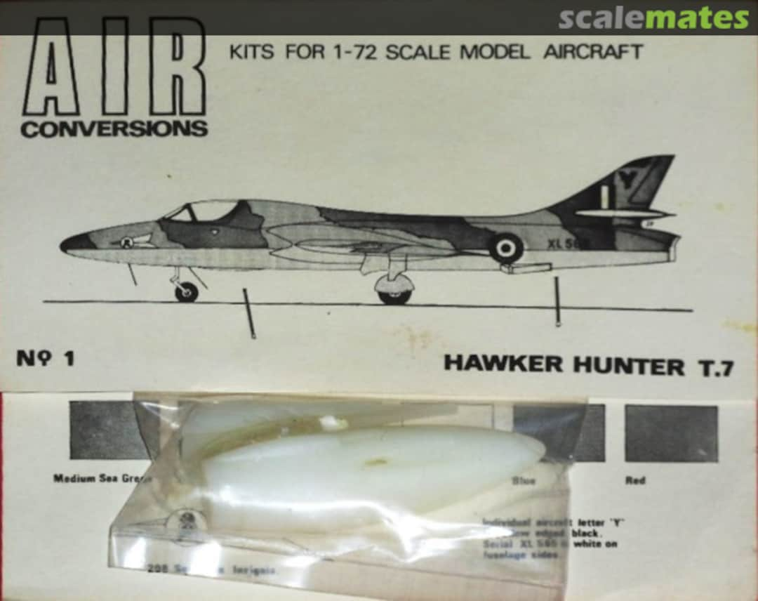 Boxart Hawker Hunter T.7 1 Air Conversions