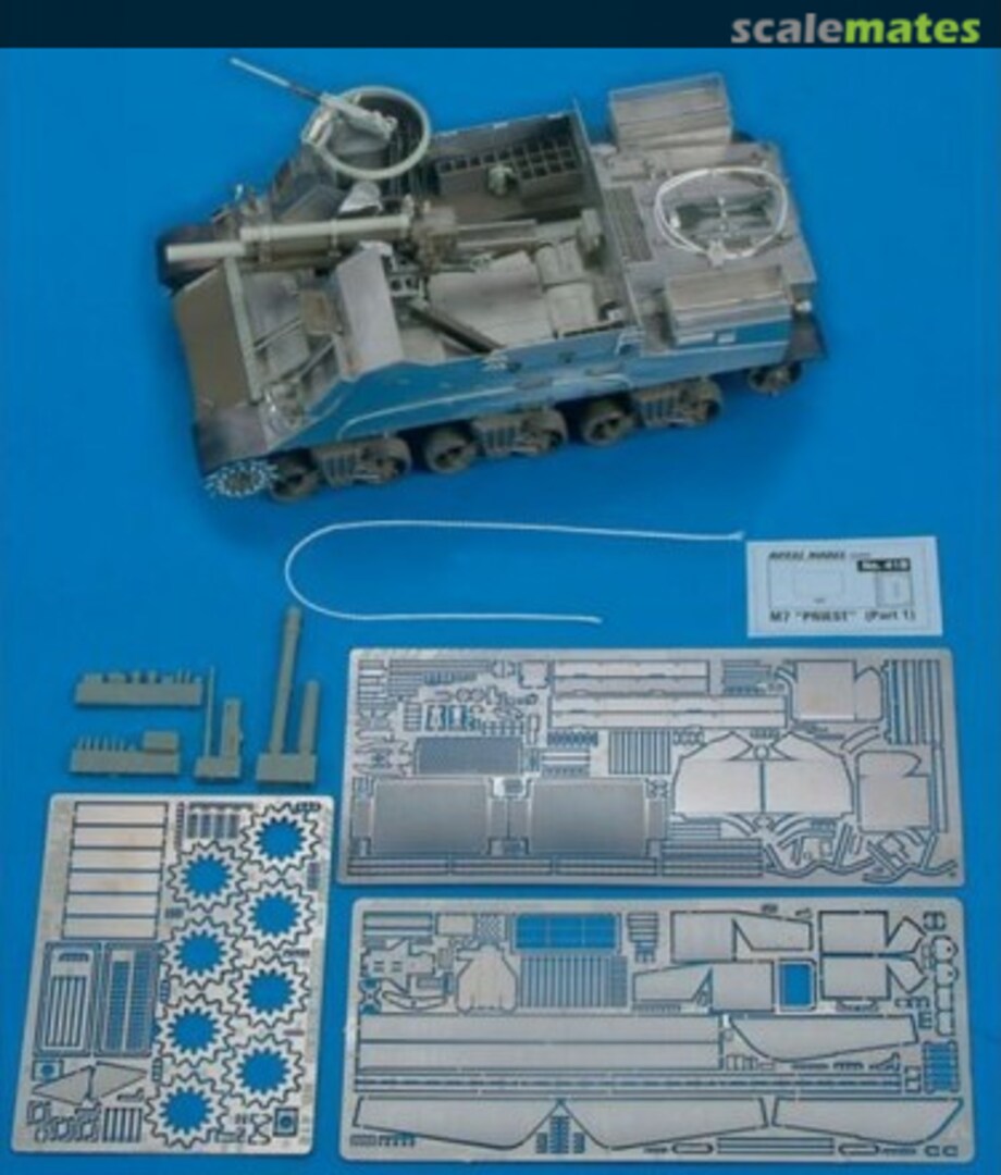 Boxart M7 Priest - Part I ~Italeri~ 418 Royal Model