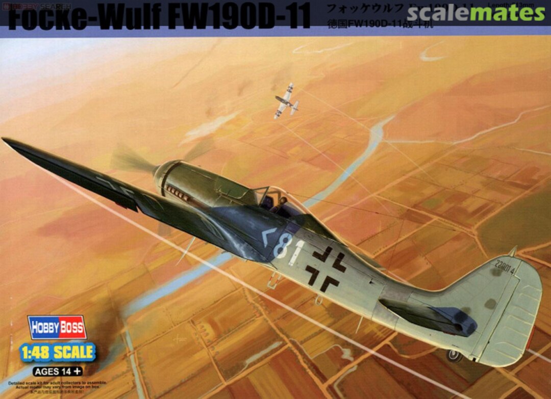 Boxart Focke-Wulf Fw 190D-11 81718 HobbyBoss