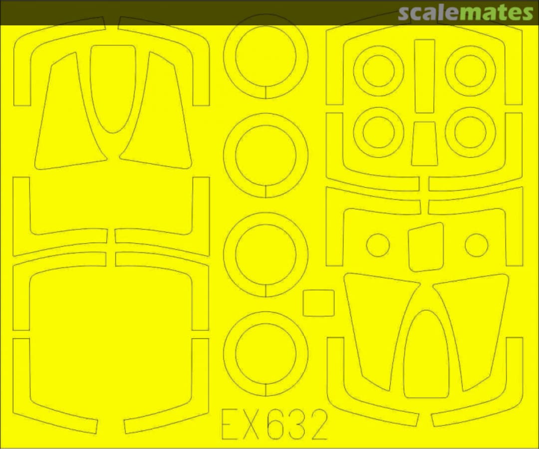 Boxart F-101B (TFace) EX632 Eduard