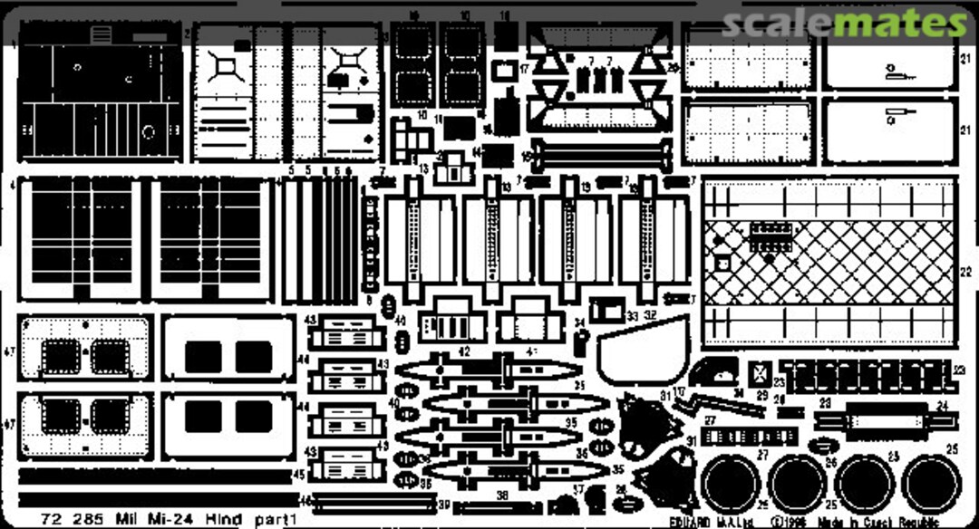 Boxart Mi-24 Hind 72285 Eduard