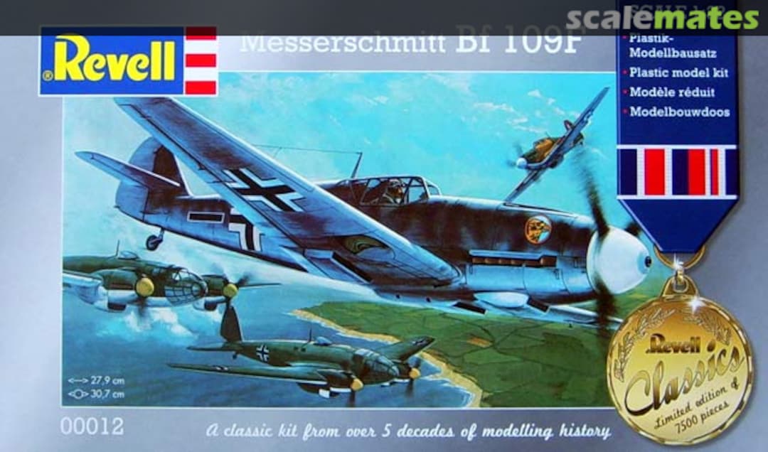 Boxart Messerschmitt Bf 109F 00012 Revell