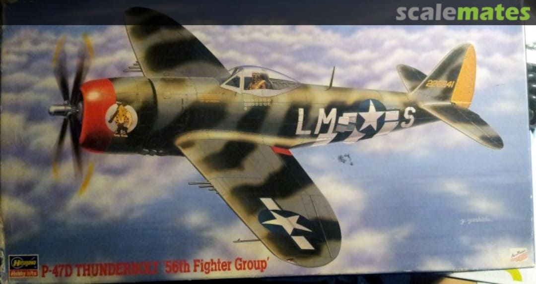 Boxart P-47D Thunderbolt '56th Fighter Group' 09250 Hasegawa