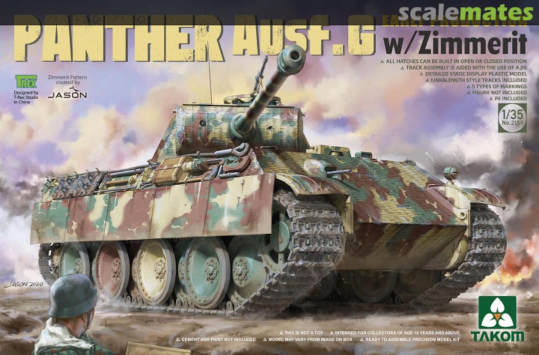 Boxart Panther Ausf. G 2134 Takom