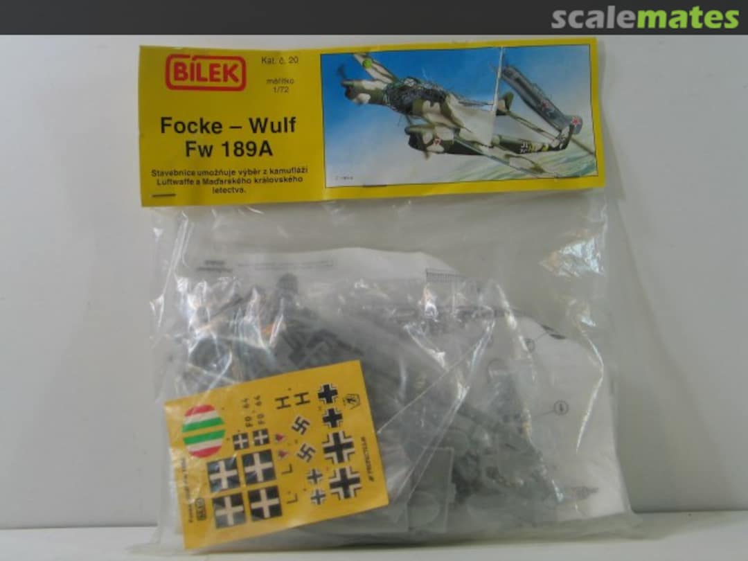 Boxart Focke-Wulf Fw 189A 20 Bilek