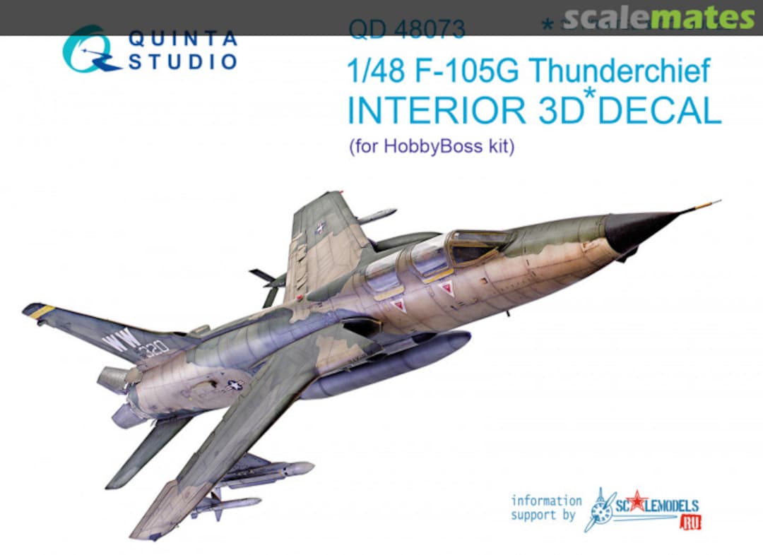 Boxart F-105G Thunderchief QD48073 Quinta Studio