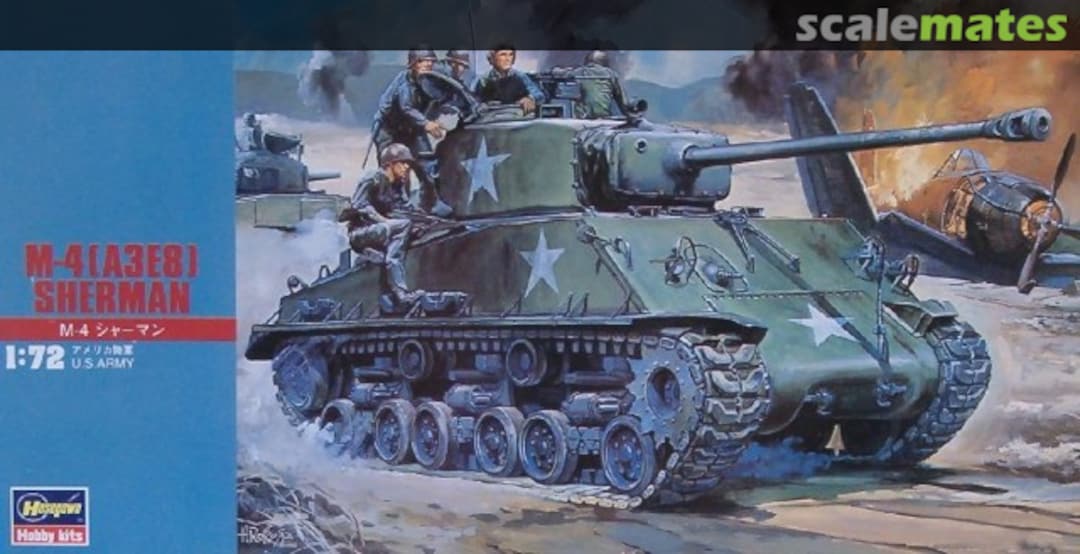 Boxart M-4(A3E8) Sherman 31115 Hasegawa