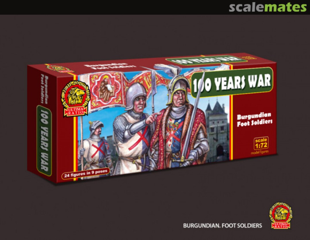 Boxart Burgundian Foot Soldiers UR022 Ultima Ratio