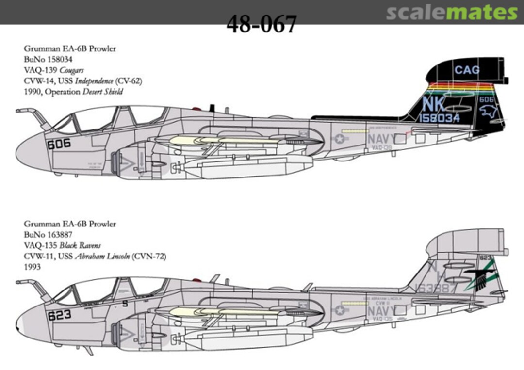 Boxart EA-6B Prowler 48-067 CAM