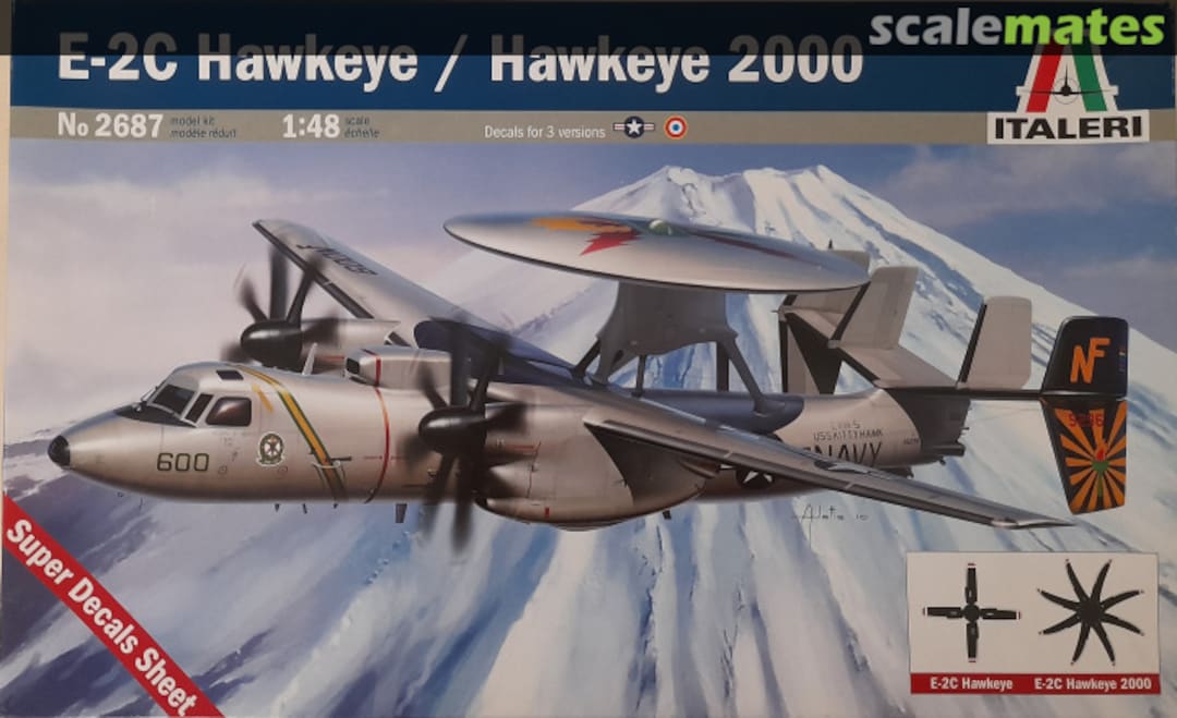 Boxart E-2C Hawkeye / Hawkeye 2000 2687 Italeri