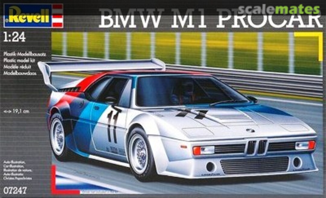 Boxart BMW M1 Procar 07247 Revell