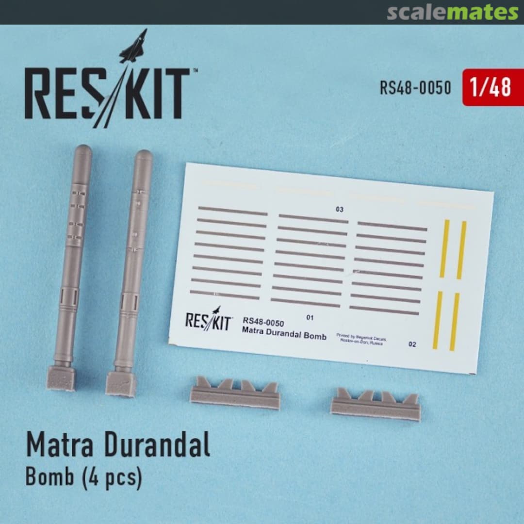 Boxart Matra Durandal Bomb (4 pcs) RS48-0050 ResKit