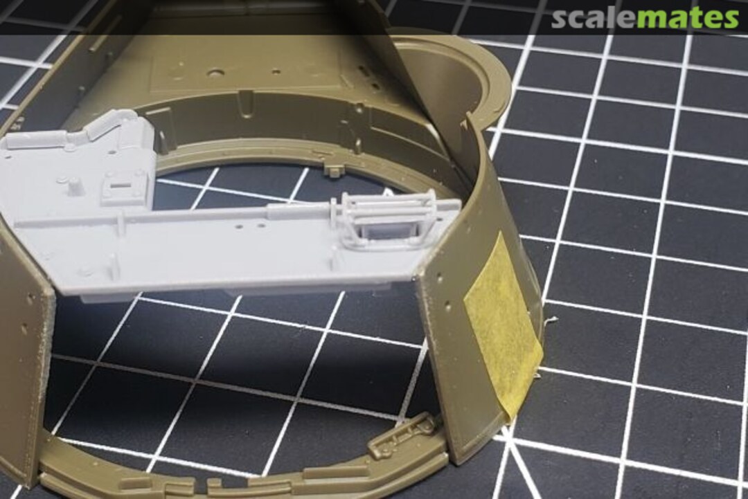 Boxart M-18 Detailed Forward Turret Roof w/Open Gunner's Sight 1396 Tiger Model Designs