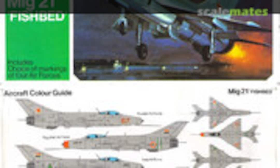 1:67 Mig 21 'FISHBED' (FROG F263)