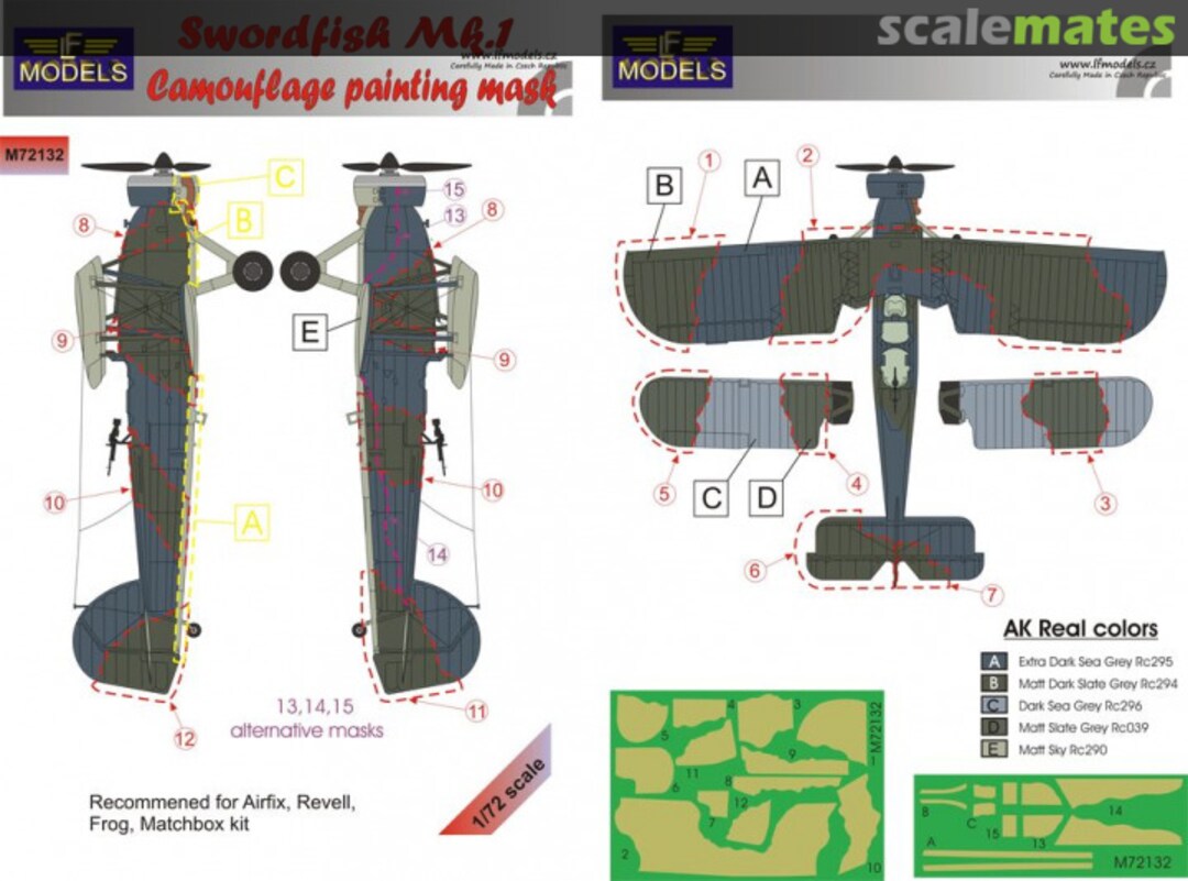 Boxart Swordfish Mk.1 M72132 LF Models