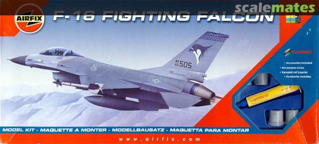 Boxart F-16 Fighting Falcon 74025 Airfix