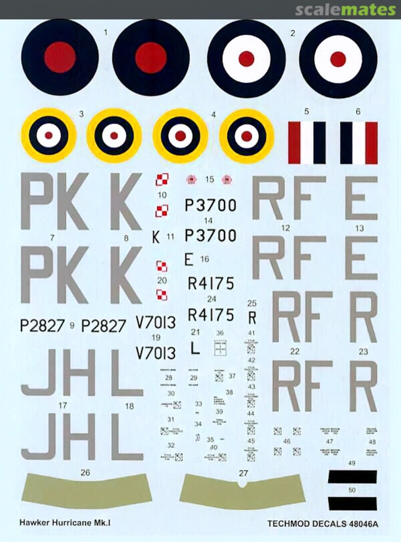 Boxart Hawker Hurricane Mk. I 48046A Techmod