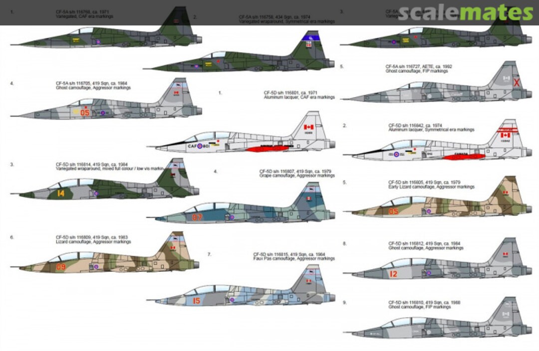 Boxart CF-5A/D Freedom Fighter BD14 Belcher Bits