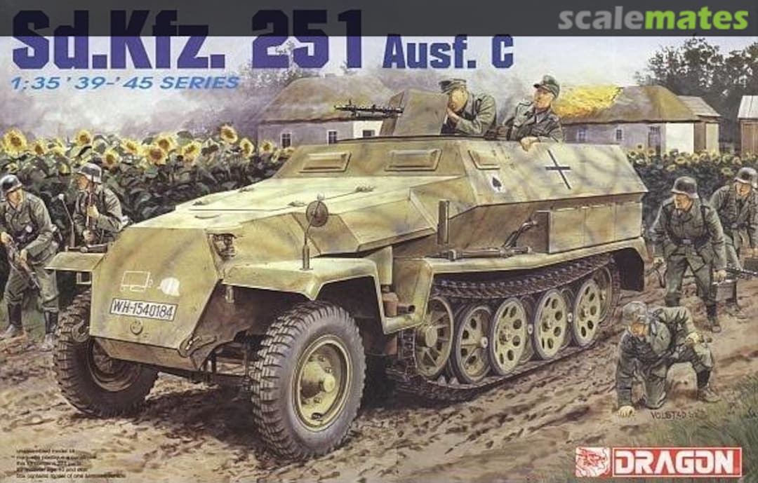 Boxart Sd.Kfz. 251 Ausf. C 6187 Dragon