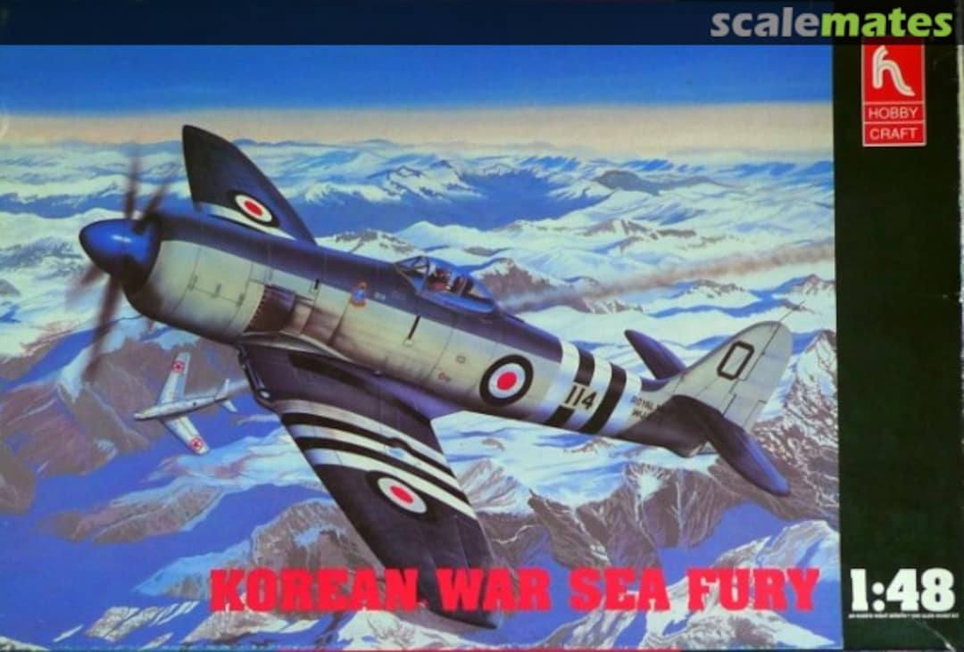 Boxart Korean War Sea Fury HC1531 Hobbycraft