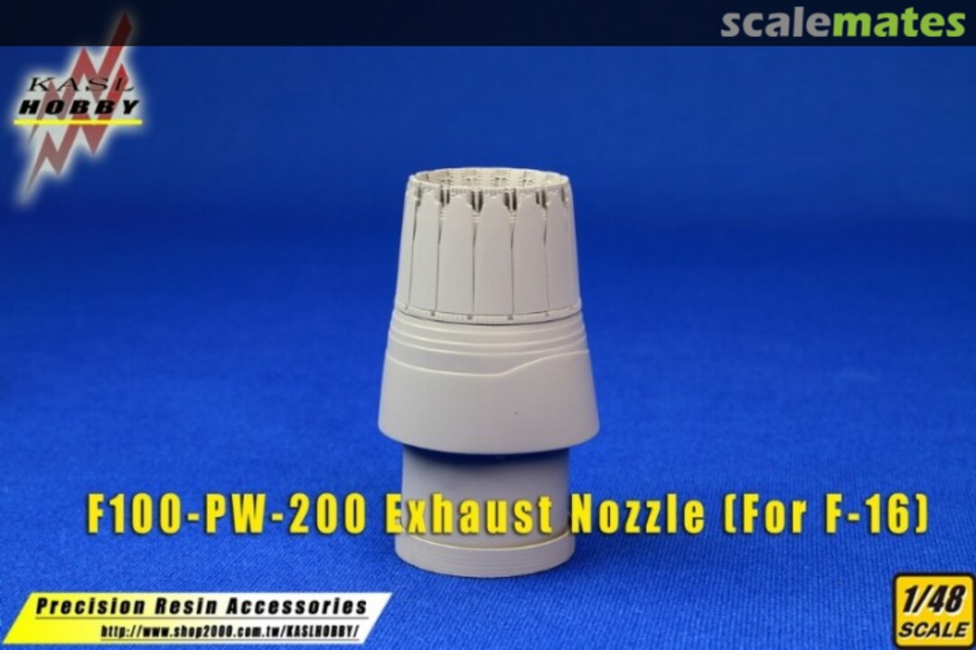 Boxart F-16 F100-PW-200/220 Exhaust Nozzle K48080 Kasl Hobby