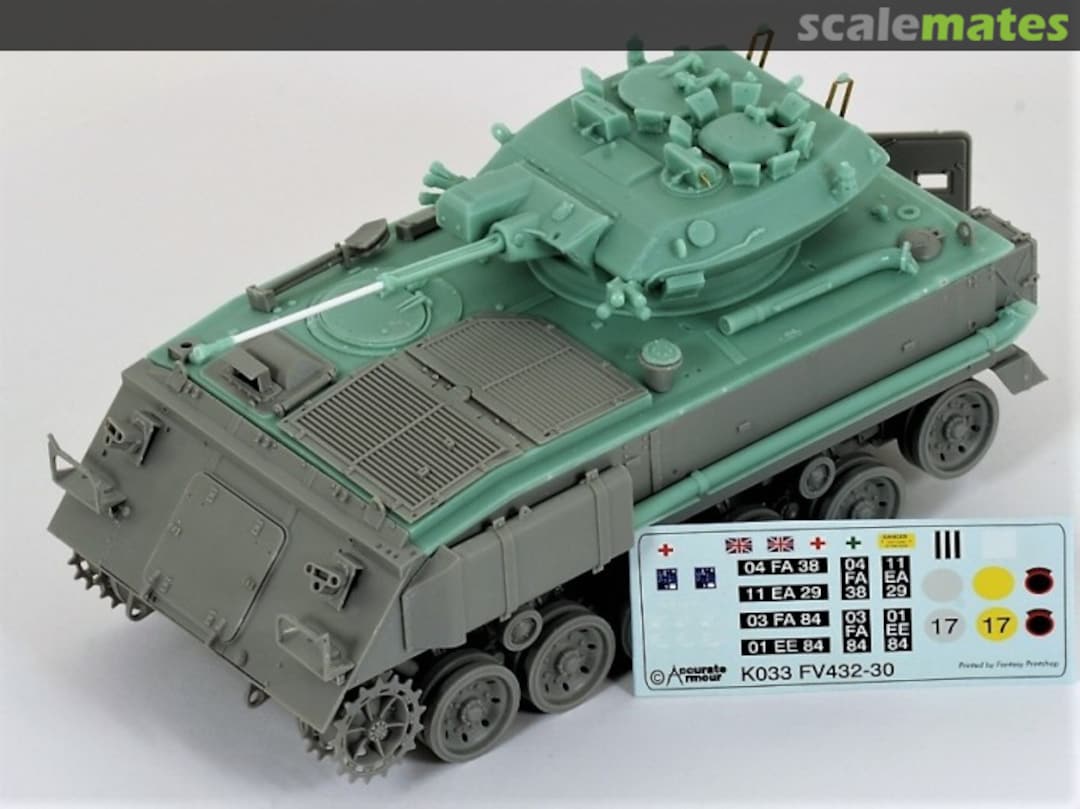 Boxart FV 432-30 MCV Conversion C110 Accurate Armour