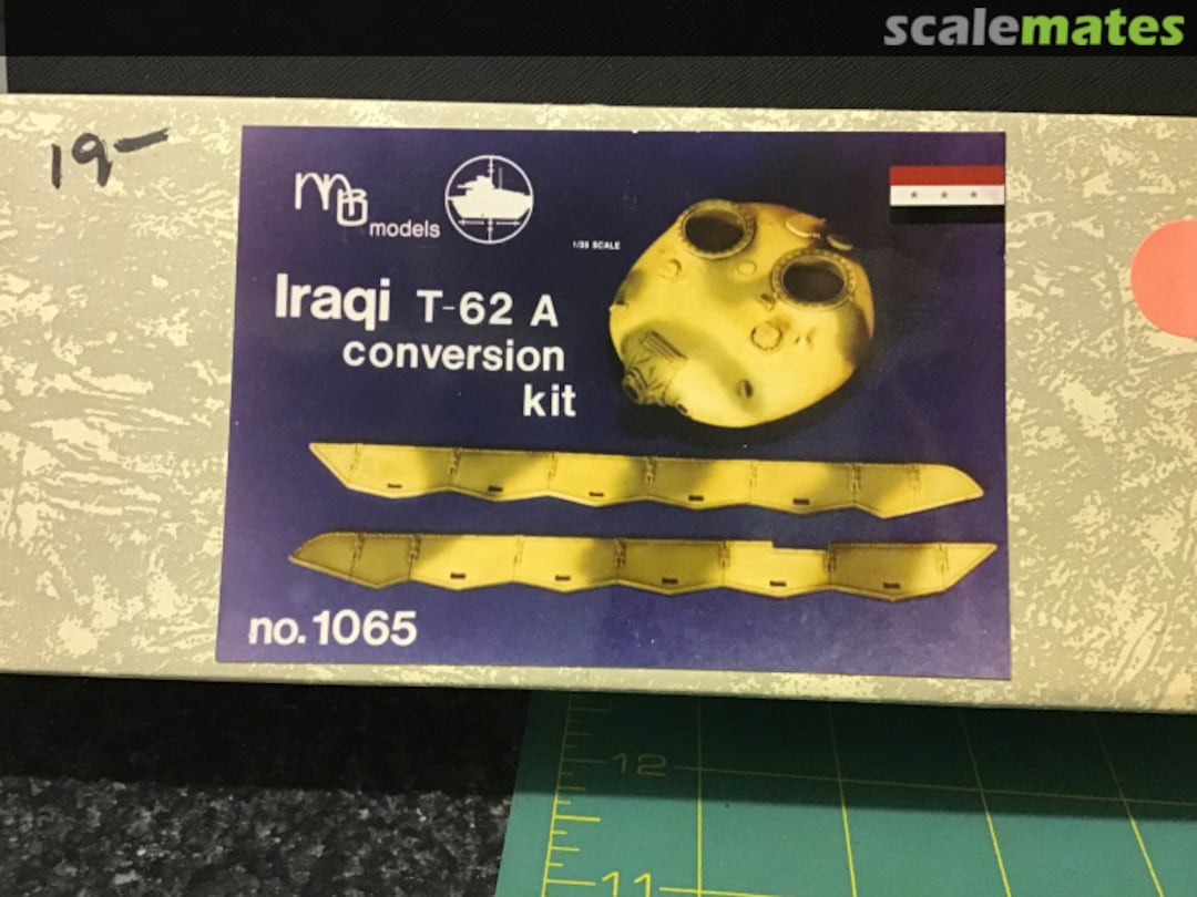 Boxart Iraqi T-62 Conversion Kit 1065 MB Models