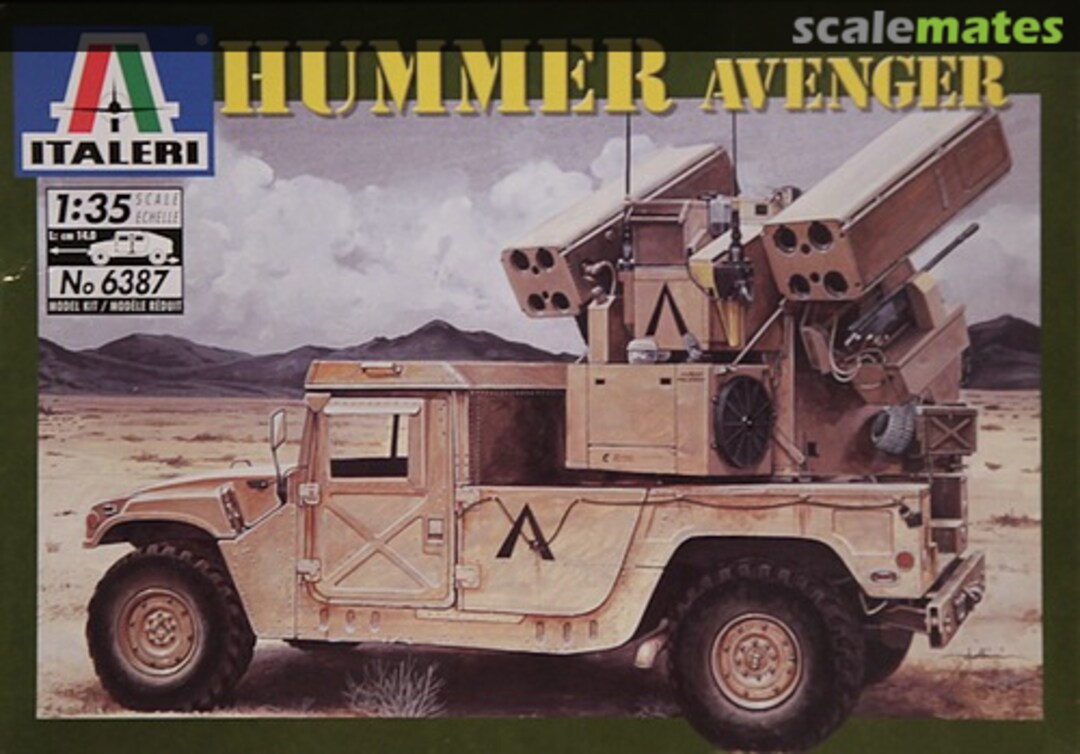 Boxart Hummer Avenger 6387 Italeri