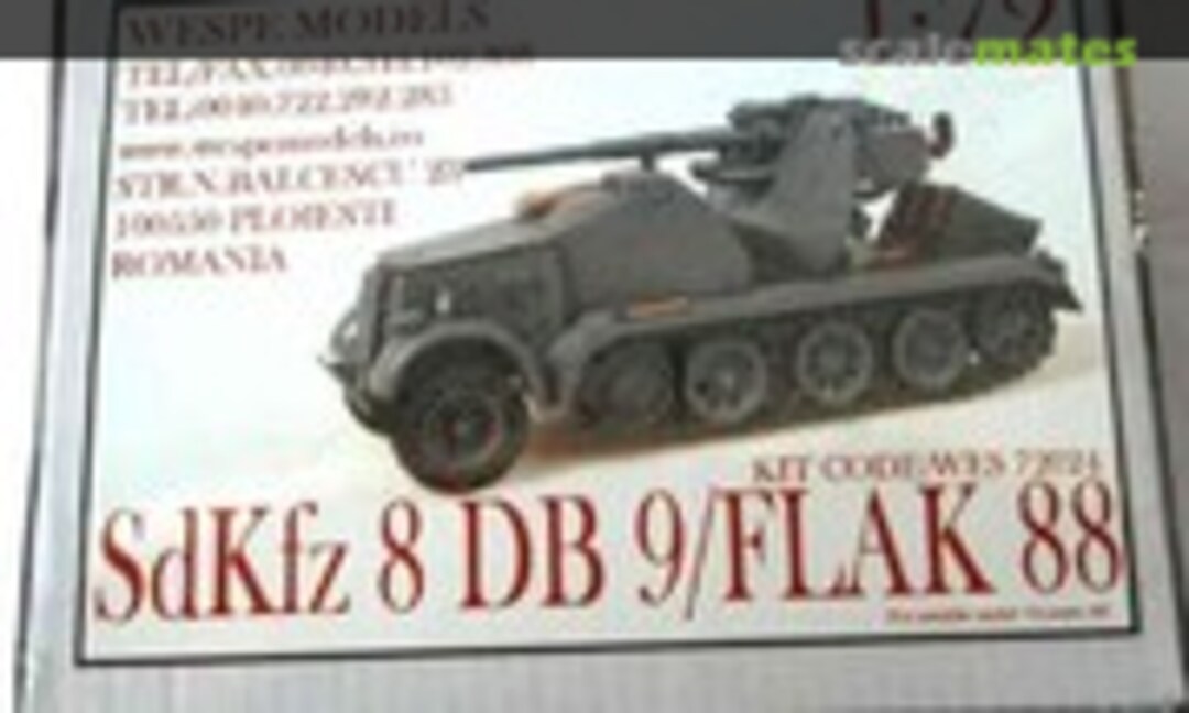 SdKfz 8 DB9 / Flak 88 (Wespe Models WES 72024)