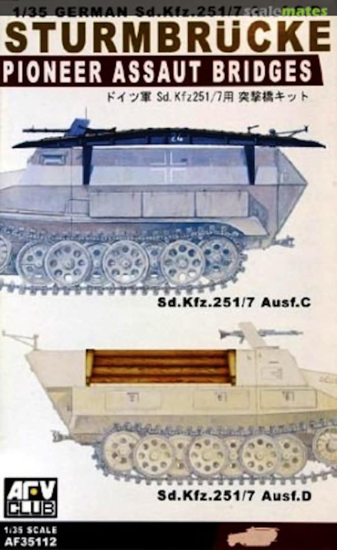 Boxart Sturmbrücke Pioneer Assaut Bridges AF35112 AFV Club