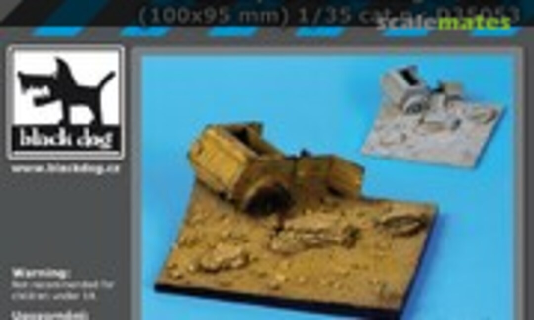 1:35 Destroyed Kubelwagen base (Black Dog D35053)