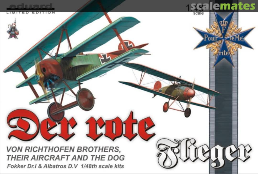 Boxart Der Rote Flieger (Fokker Dr.I & Albatros D.V) 1136 Eduard