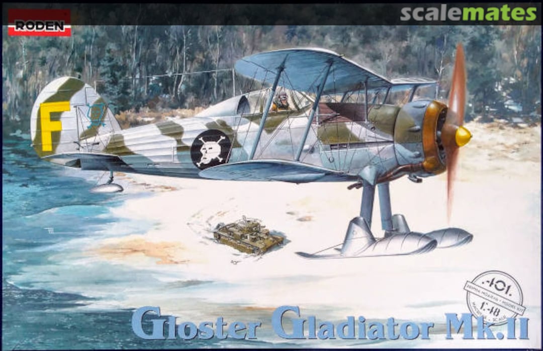 Boxart Gloster Gladiator Mk.II 401 Roden