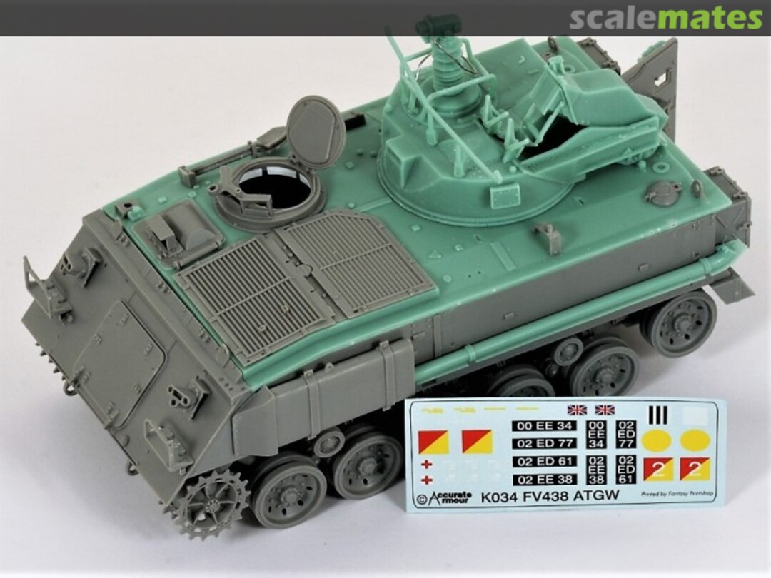 Boxart FV438 Swingfire Conversion C111 Accurate Armour