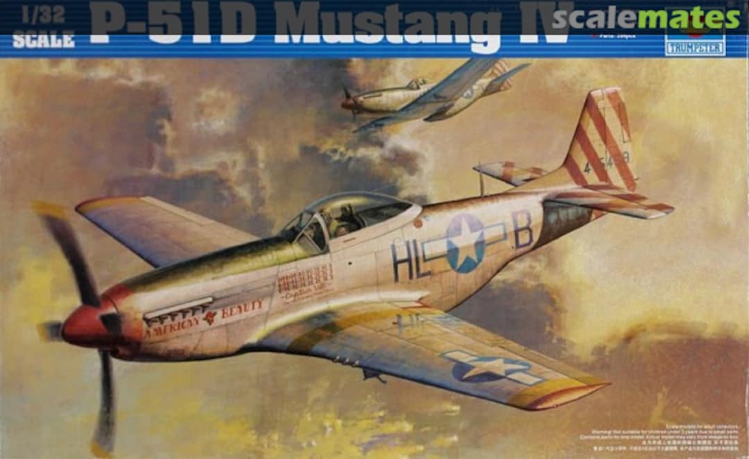 Boxart P-51D Mustang IV 02275 Trumpeter