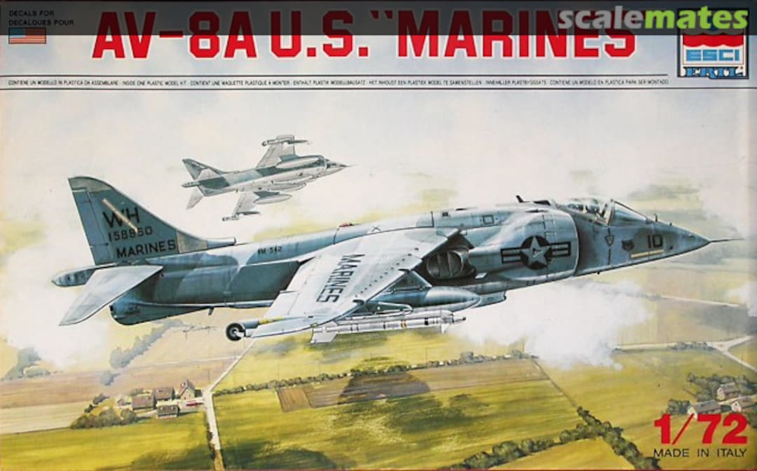 Boxart AV-8A U.S. "Marines" 9051 ESCI/ERTL